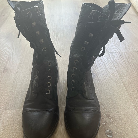 Chanel Combat Boots size 38 - Picture 1 of 10